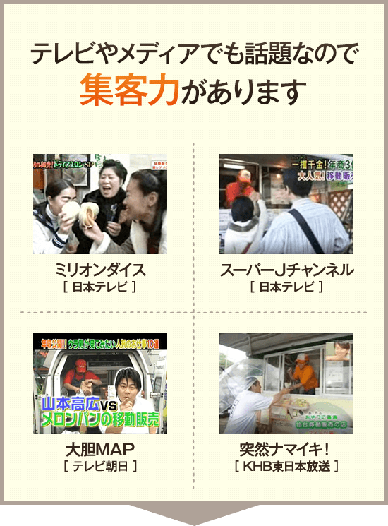 パブラッタ プラスの商品はテレビやメディアでも話題なので集客力があります